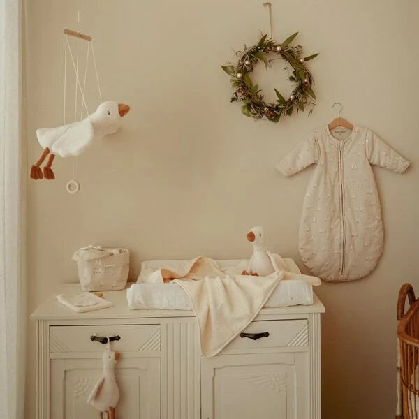 Slaapzak winter – Beige – Maat 70 cm – Newborn Naturals – Little Goose
