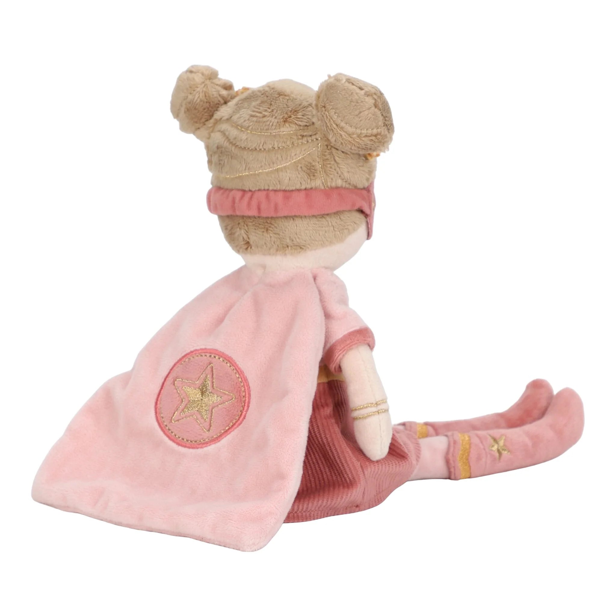 Knuffelpop Superheld Rosa - 35 cm