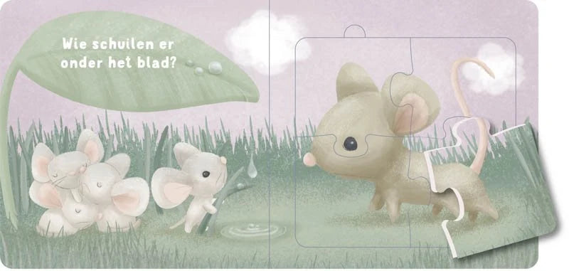 Kinderboek Mijn Dieren Puzzelboek - NL