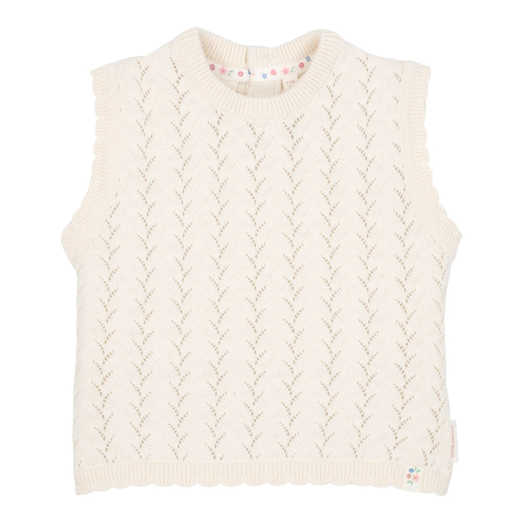 Singlet gebreid - Wit