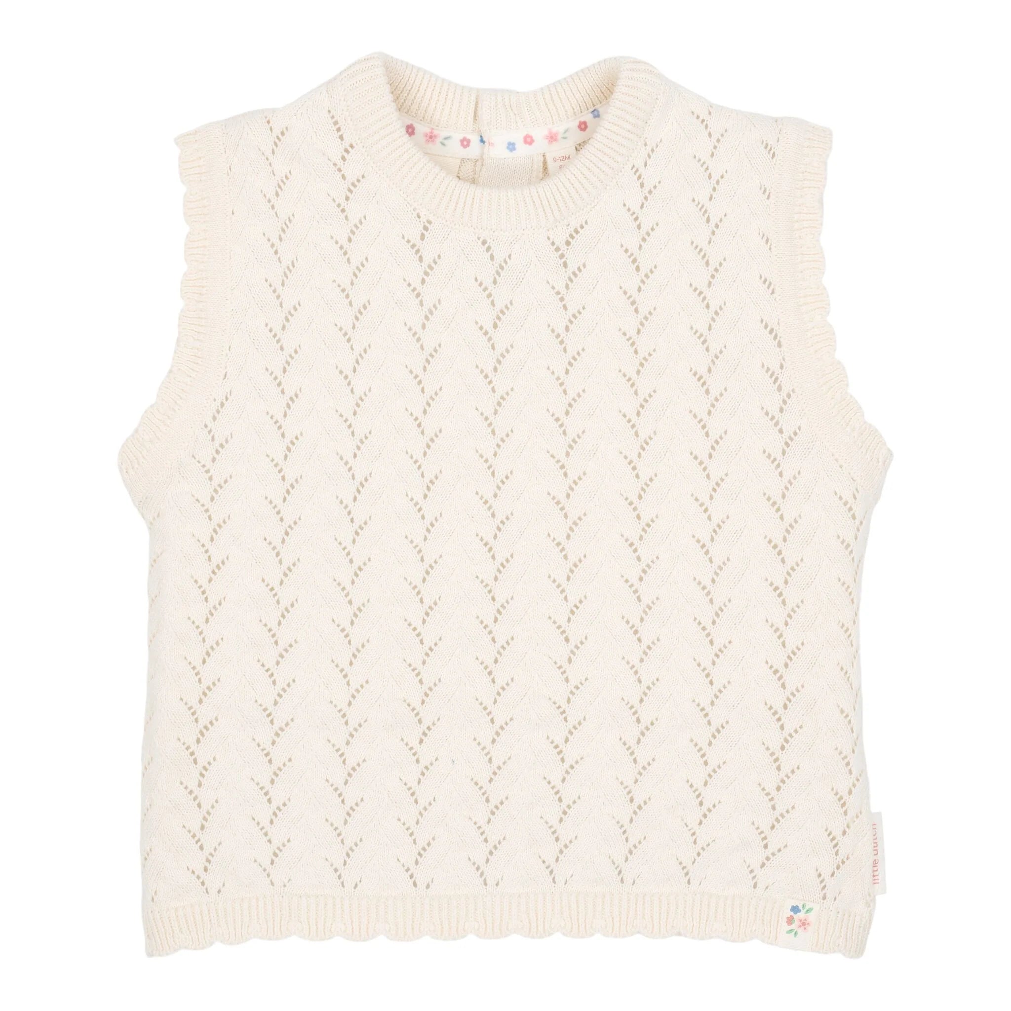 Singlet gebreid - Wit