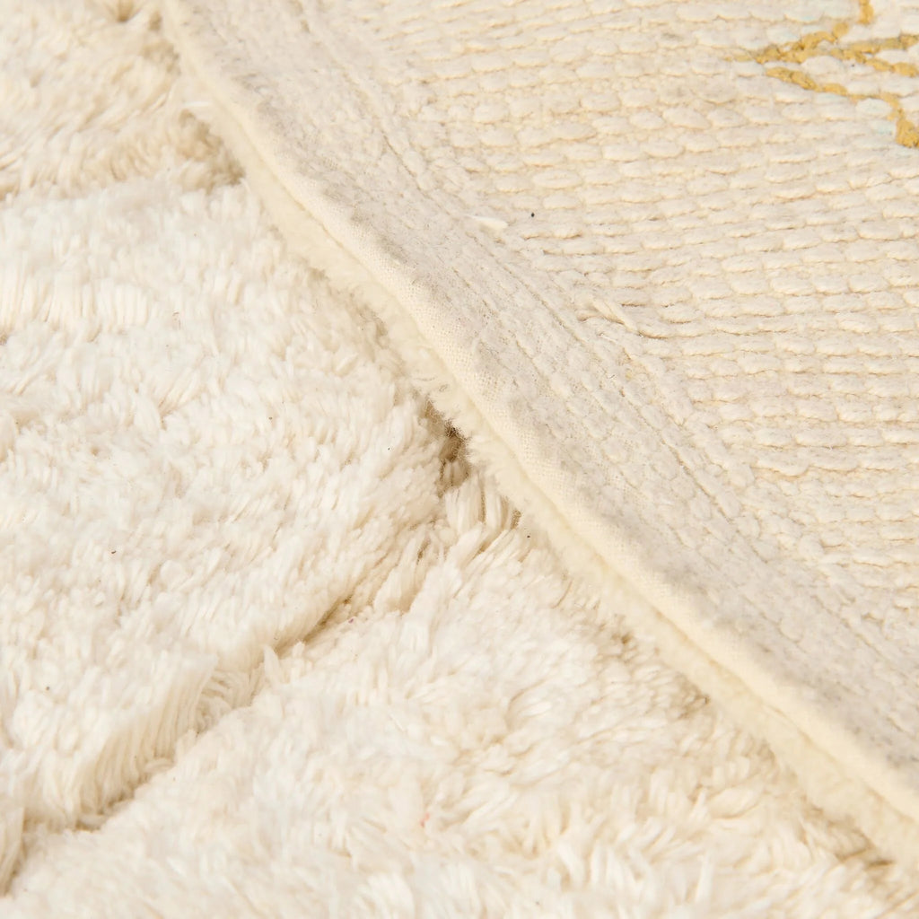 Vloerkleed rond - Wit - Newborn Naturals - Little Goose