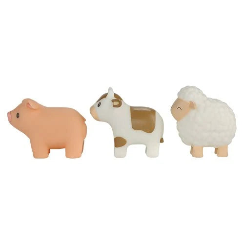 Badfiguren set - Meerkleurig - Little Farm
