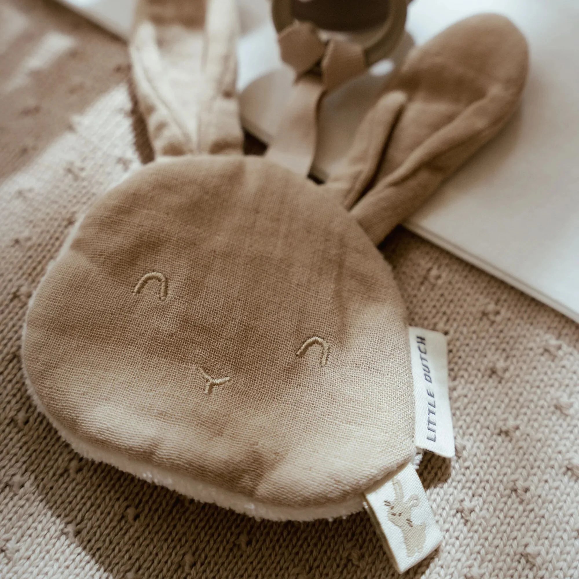 Speendoekje - Beige - Newborn Naturals - Baby Bunny