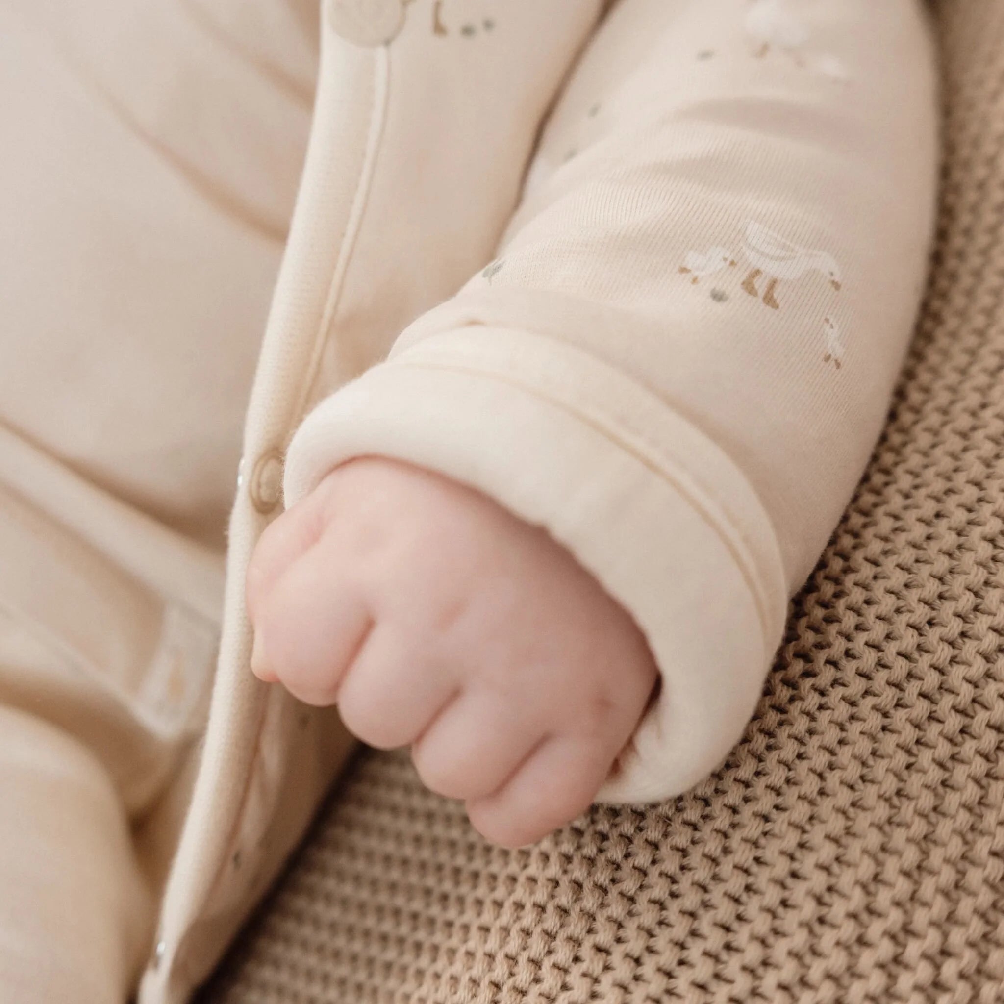 Vest - Beige - Newborn Naturals - Little Goose
