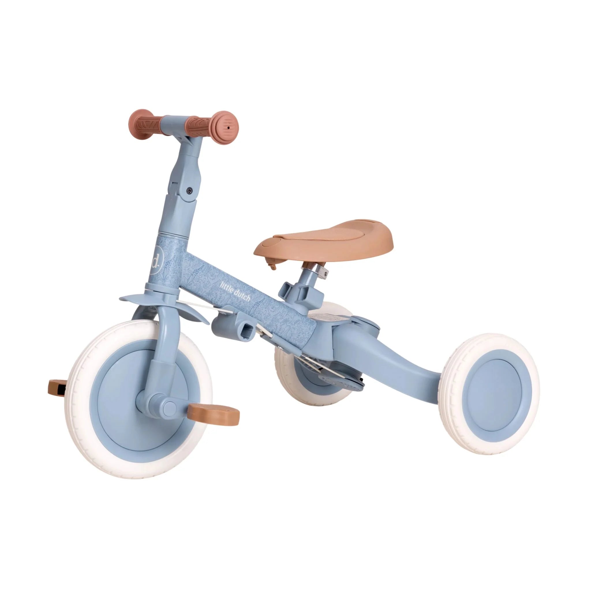 4 in 1 driewieler - Blauw