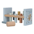 Houten Hamerbank - Blauw - Forest Friends