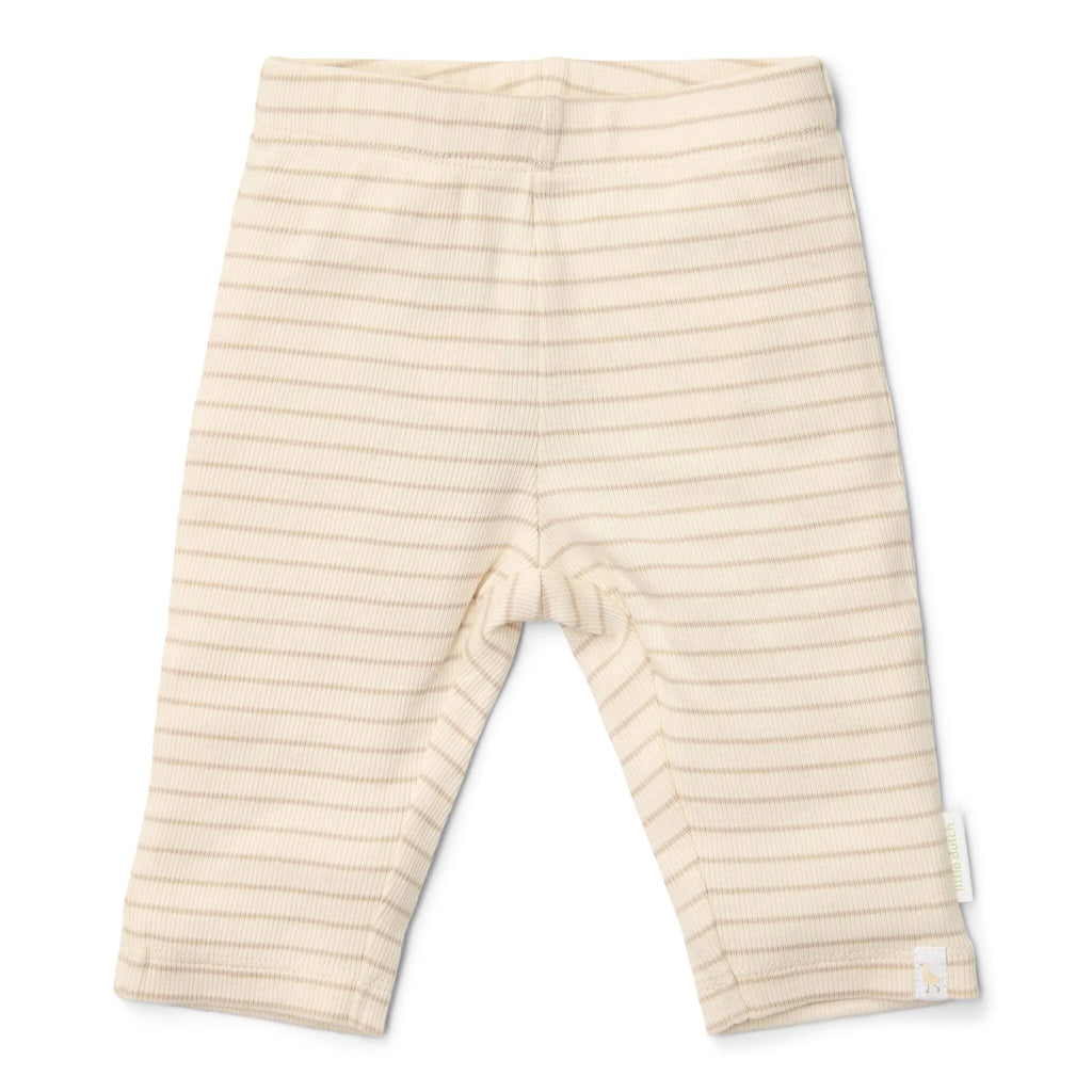 Legging - Beige - Newborn Naturals - Stripe