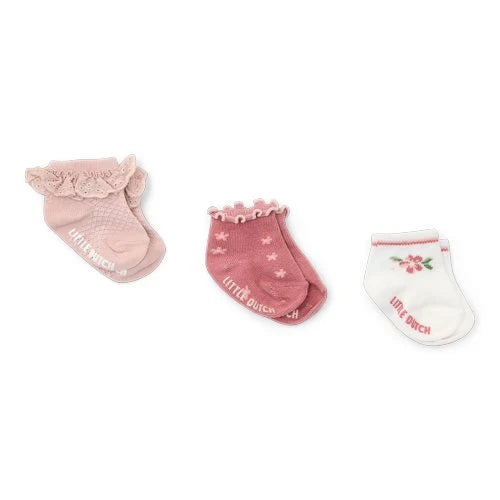 3-pack lage sokken - Meerkleurig - Fairy Garden