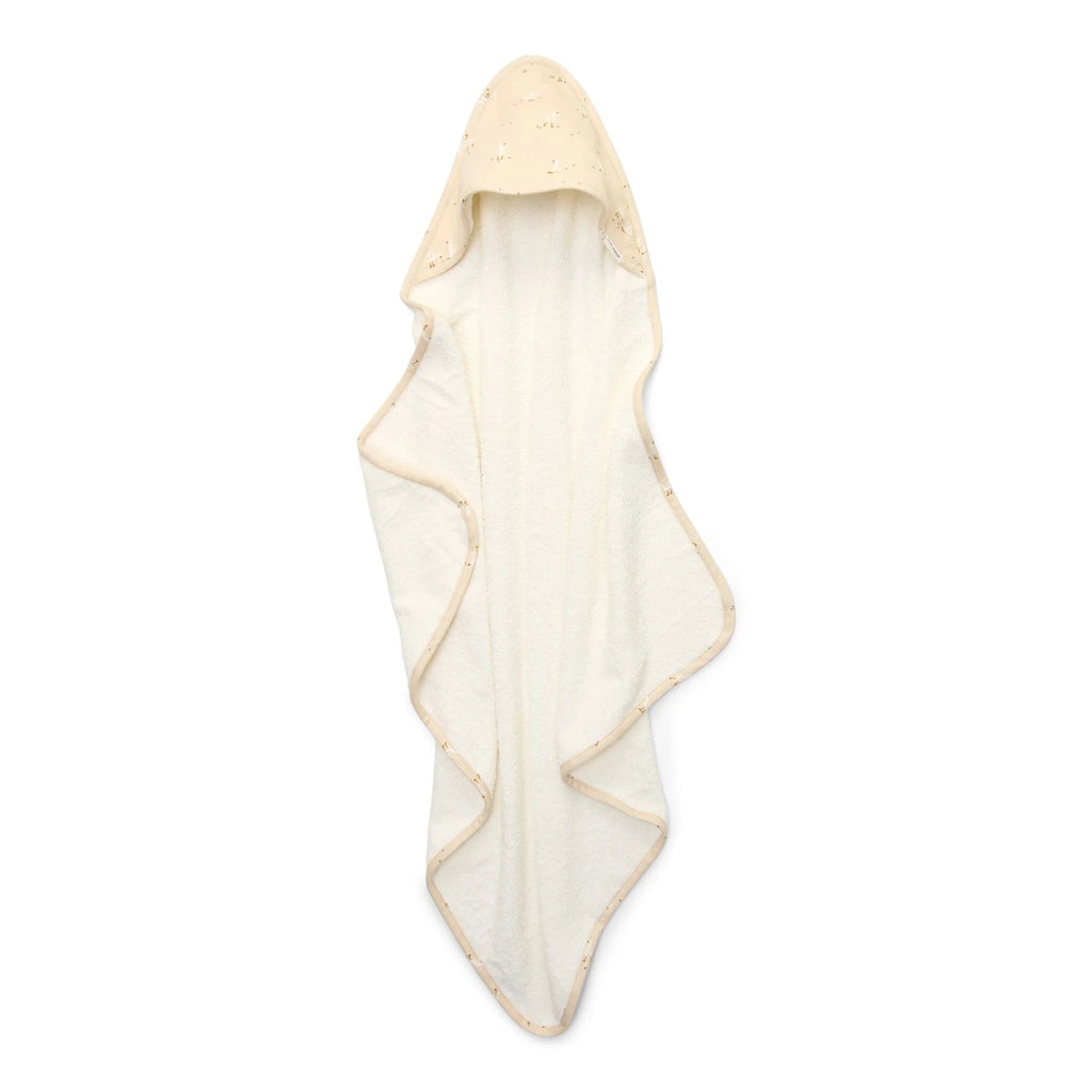 Badcape - Wit - 75 x 75 - Newborn Naturals - Little Goose