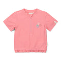 Zwemshirt korte mouw - Roze - Sunny Flowers