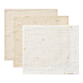 Monddoekjes set - Beige - Newborn Naturals - Little Goose