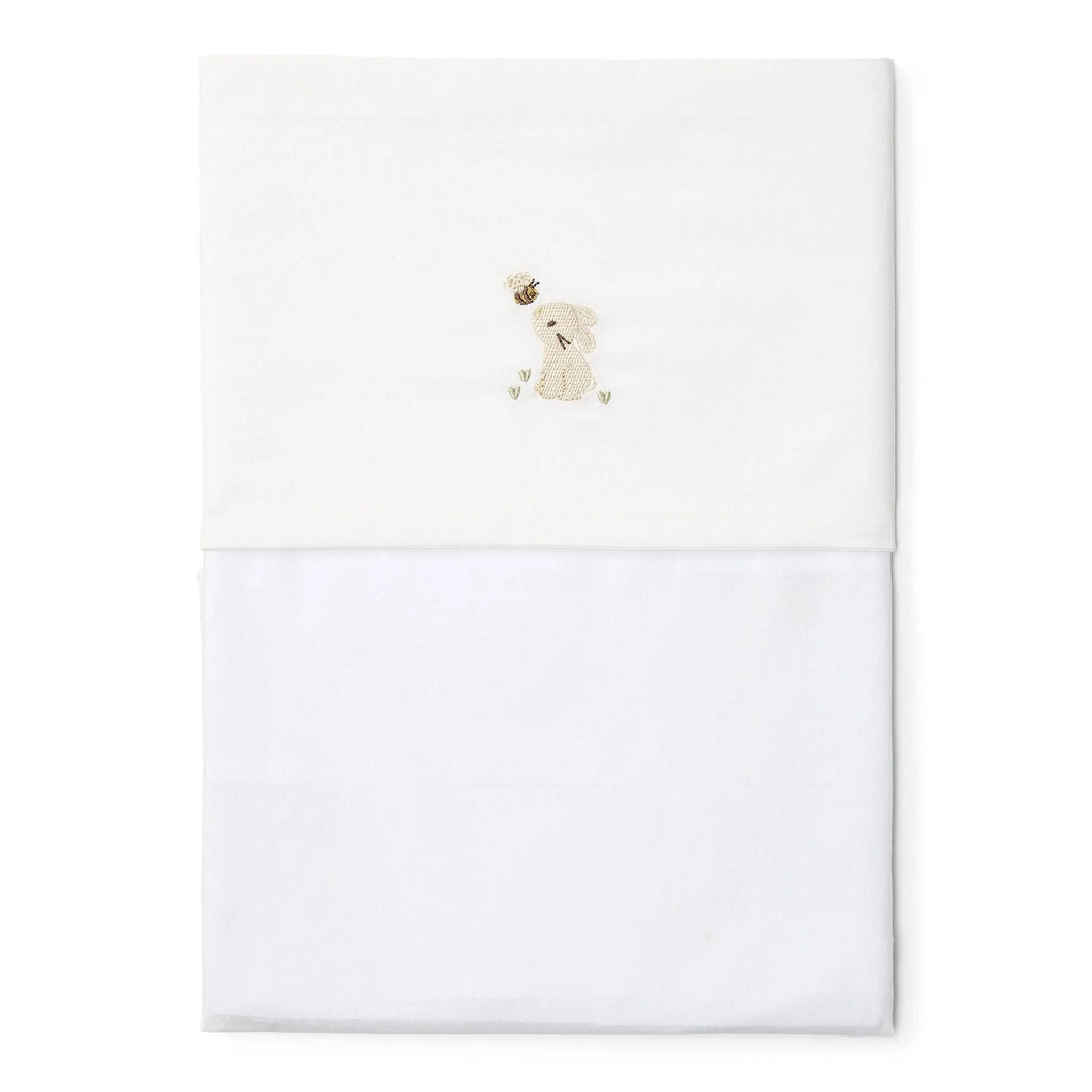 Ledikantlaken - Wit - Newborn Naturals - Baby Bunny