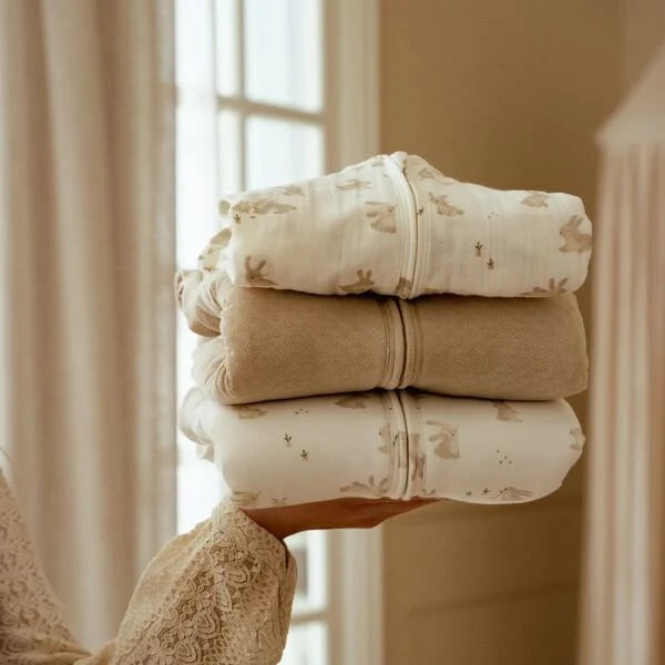 Slaapzak winter – Beige – Maat 90 cm – Newborn Naturals – Little Goose