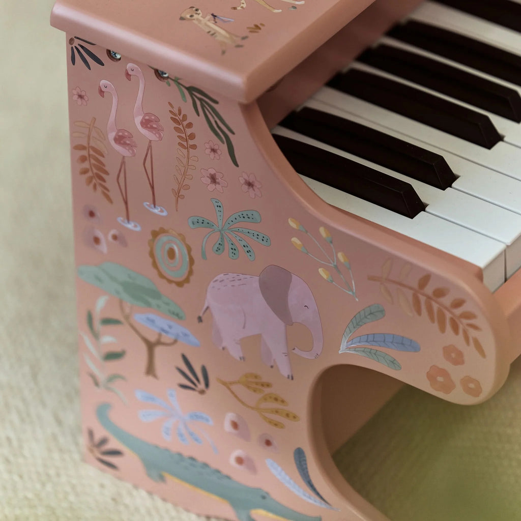 Houten piano - Roze -  Safari Friends