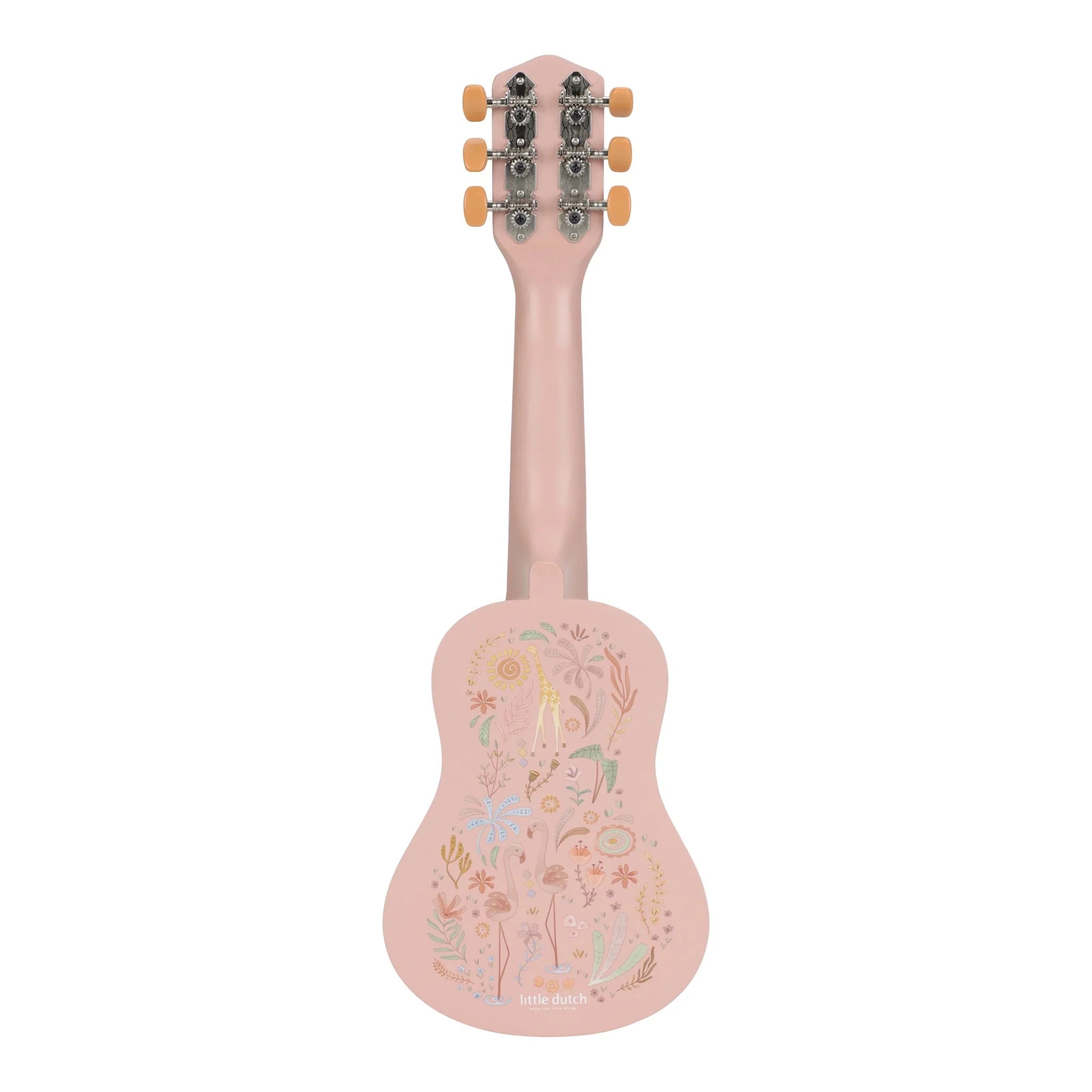 Houten gitaar - Roze - Safari Friends