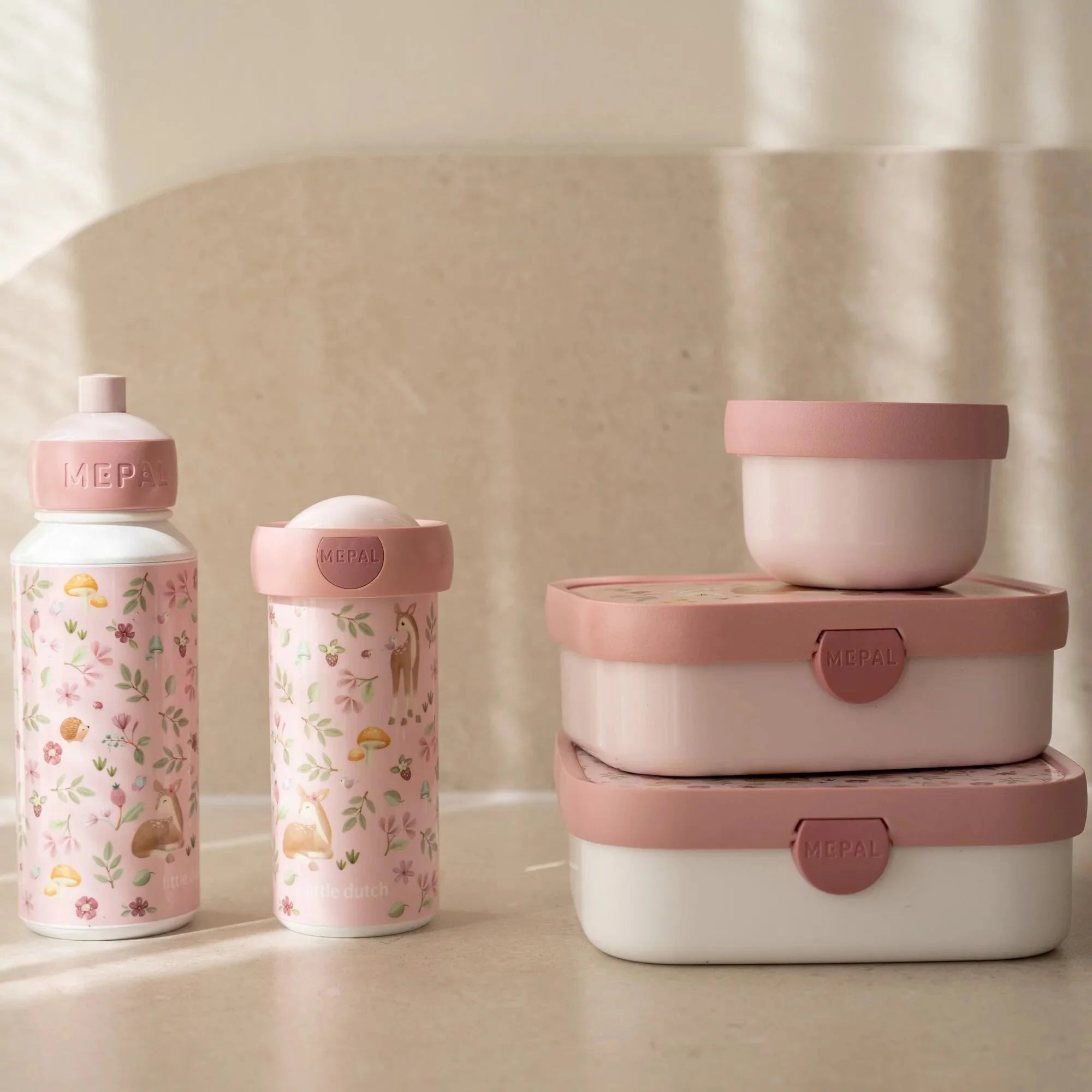 Drinkfles pop-up 400 ml Fairy Garden