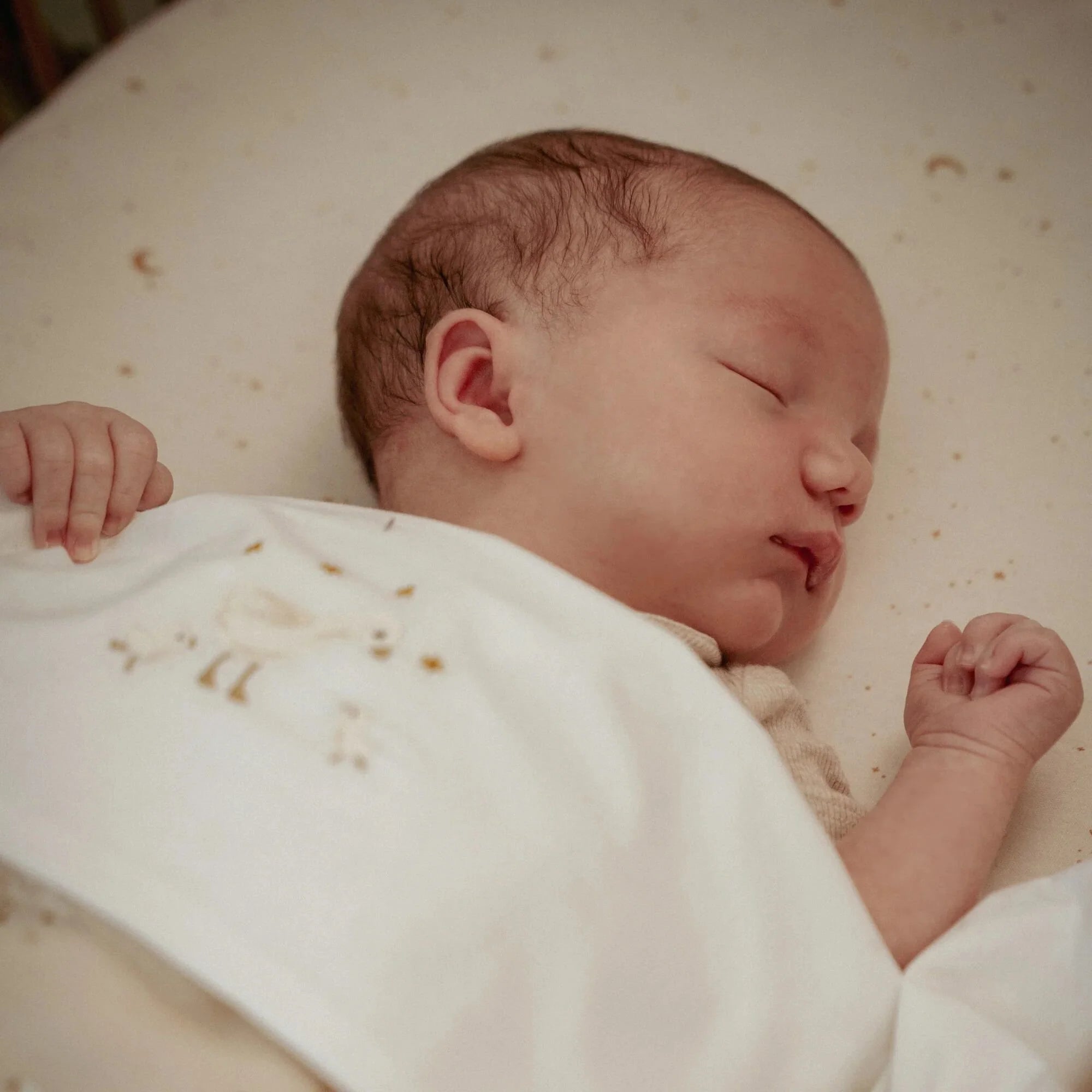 Hoeslaken - Wit - 70 x 140/150 cm - Newborn Naturals - Little Goose
