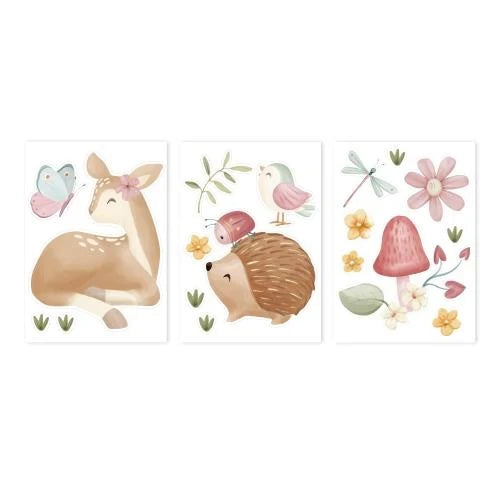 Muurstickers - Meerkleurig - Fairy Garden