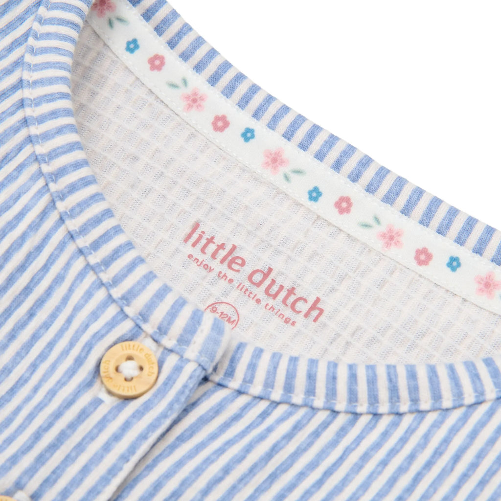 Tuinbroek - Blauw - Denim Blue Stripe