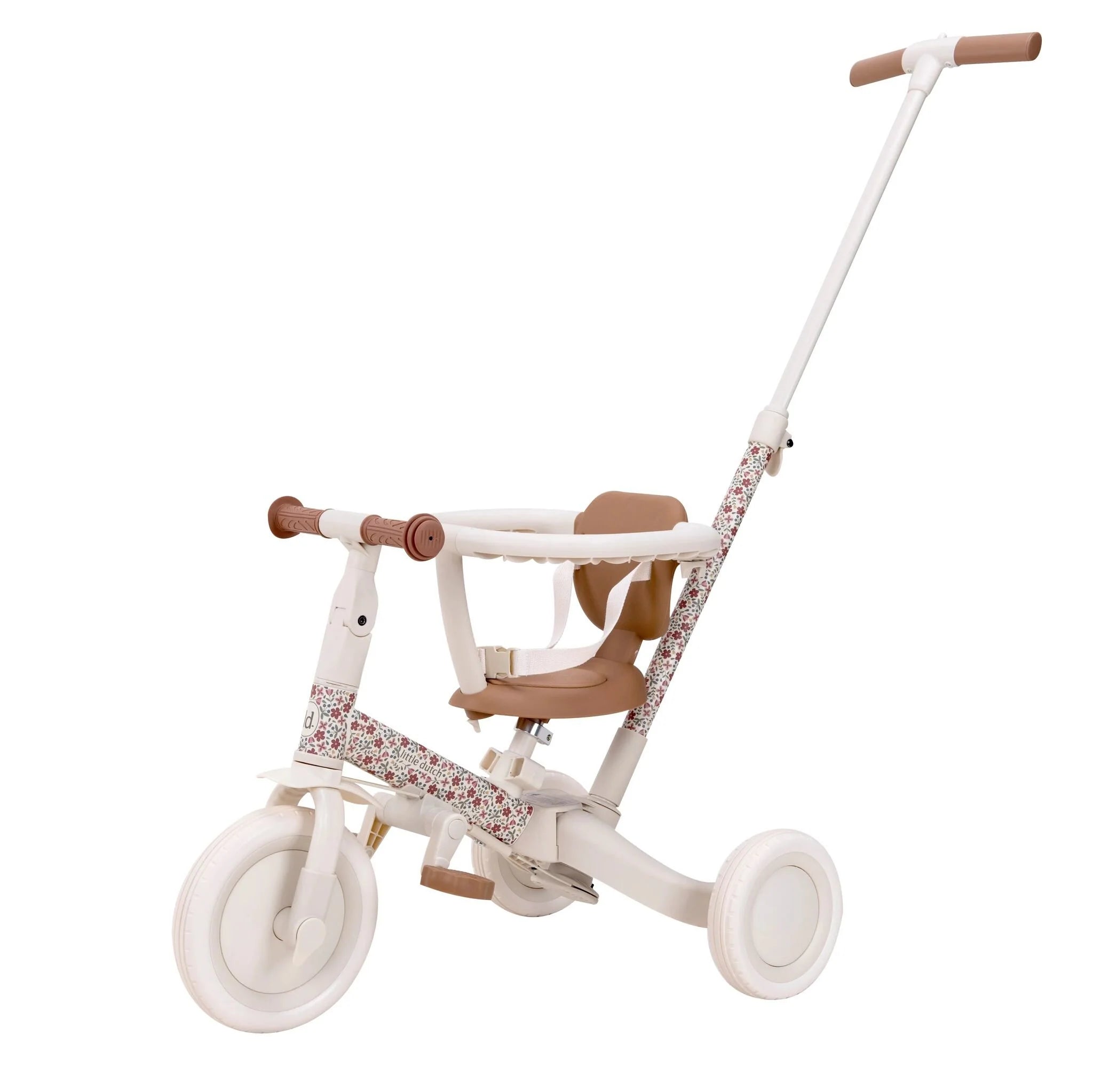 4 in 1 Driewieler Off White