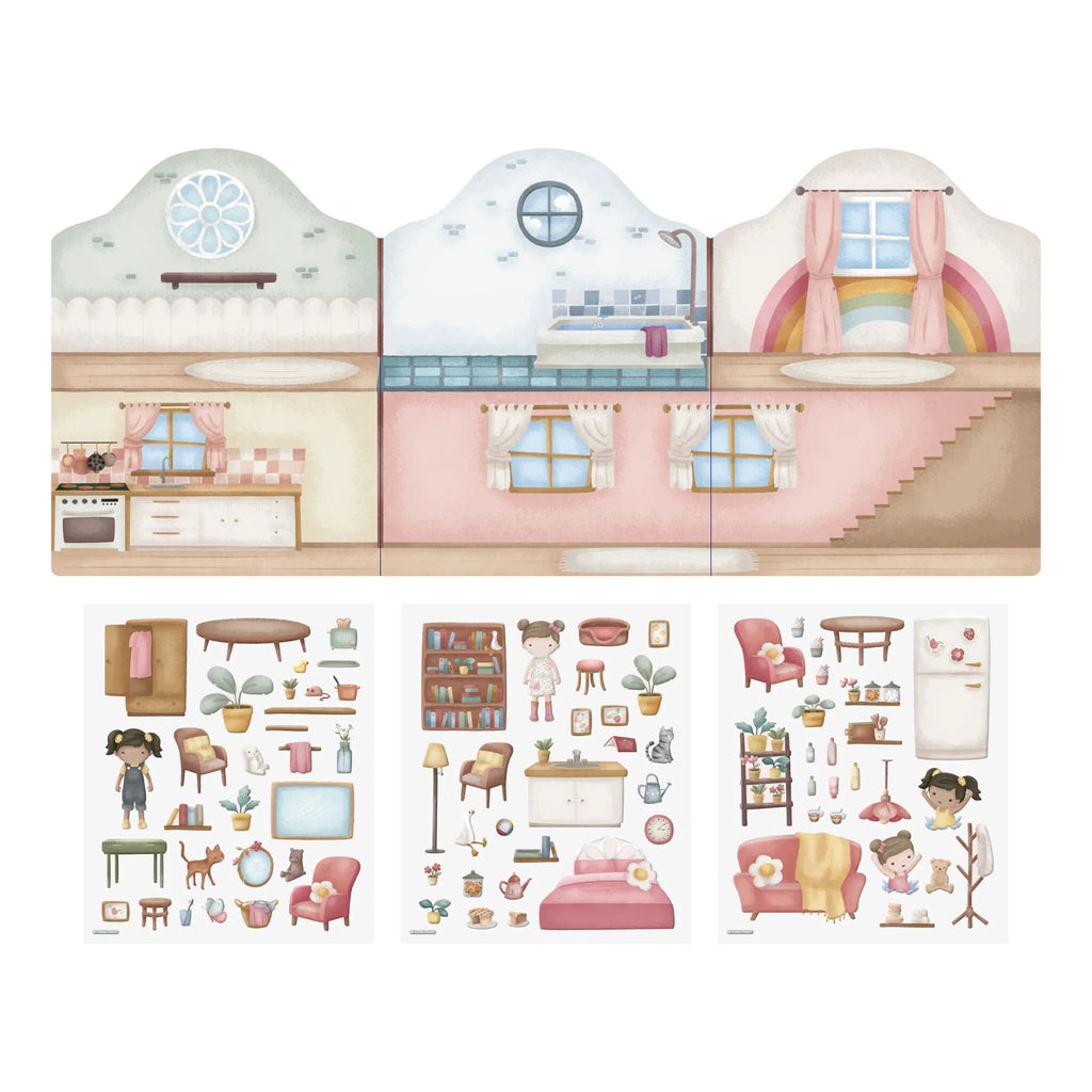 Herbruikbare Stickers - Essentials - Rosa