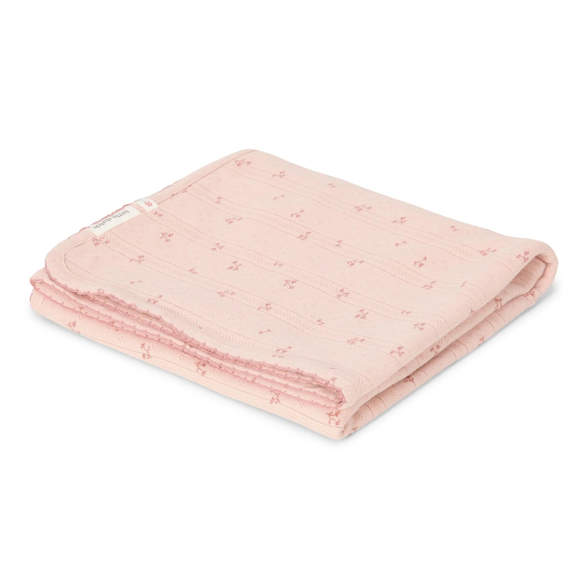 Ledikant deken - Roze - Essentials