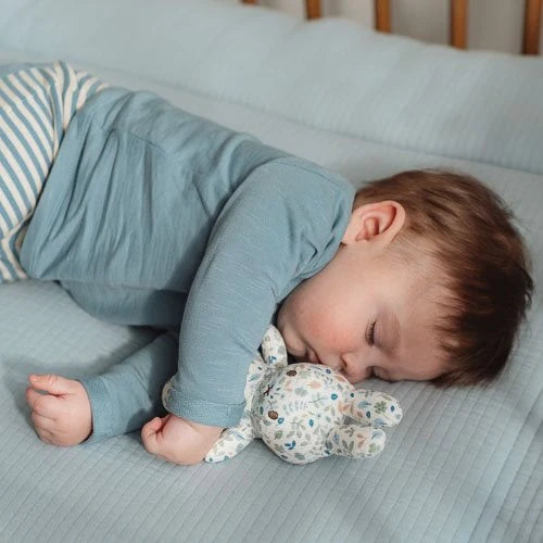 nijntje knuffel all-over print 15 cm - Blauw - Lucky Leaves