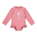 Badpak lange mouw - UPF 40 - Roze