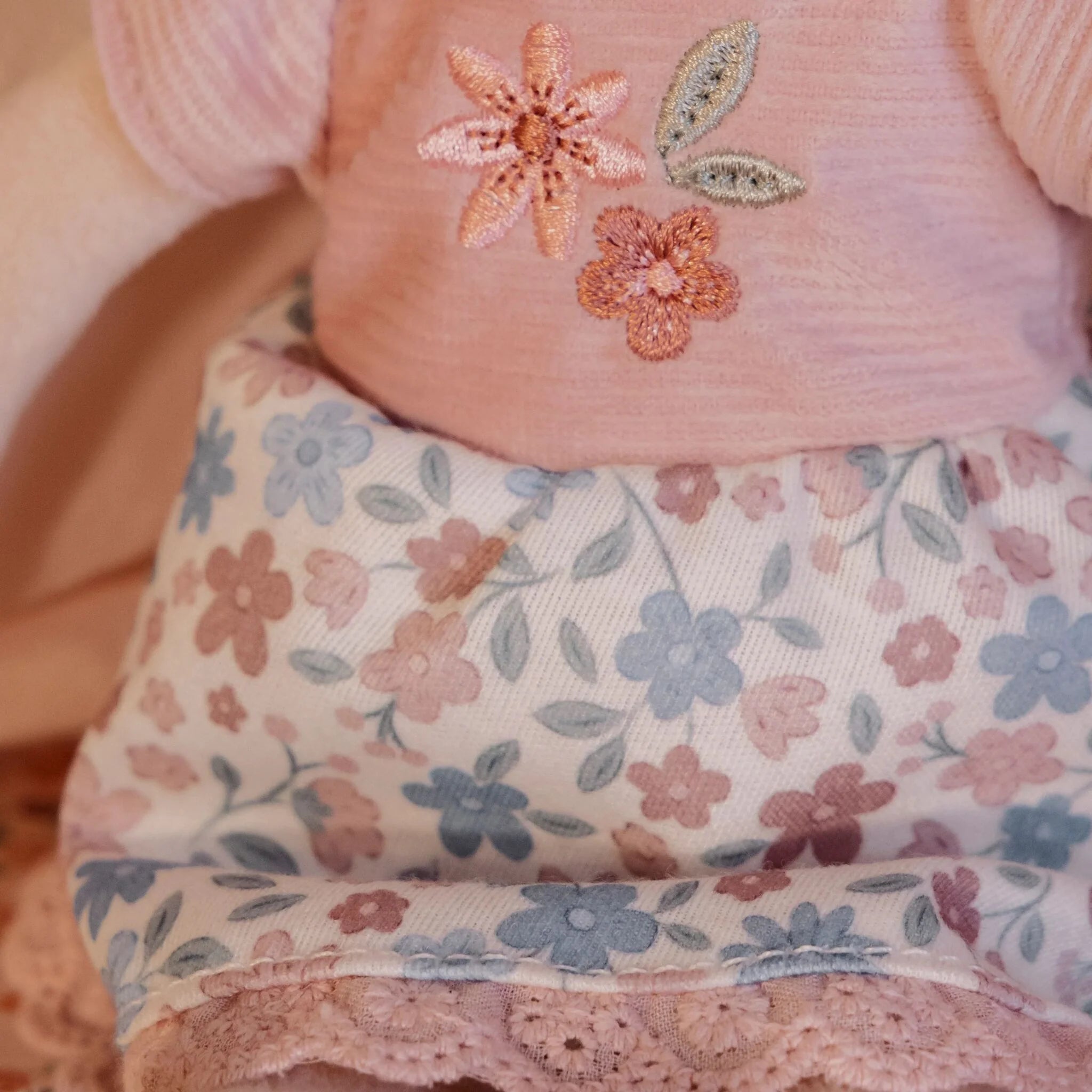 Knuffelpop Rosa - 35 cm