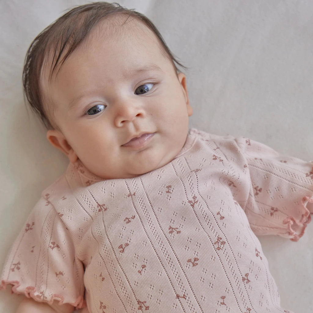 Shirt korte mouw - Roze - Fairy Flowers