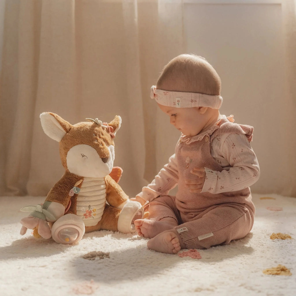 Activiteitenknuffel Hert - Roze - Fairy Garden