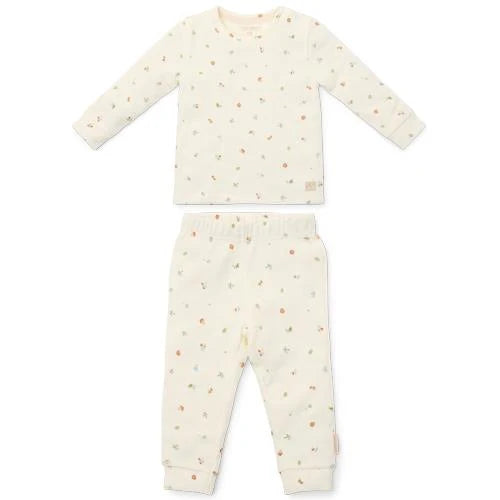 Tweedelige pyjama - Wit - Forest Friends - Forest Treasures