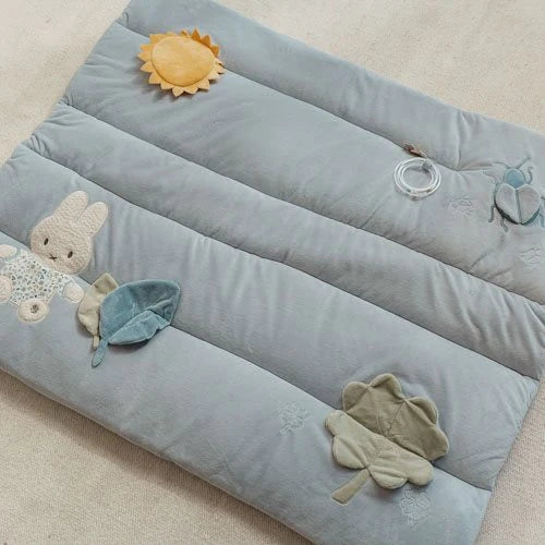 nijntje boxkleed - Blauw - Lucky Leaves