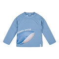 Zwemshirt lange mouw - UPF 40 - Blauw