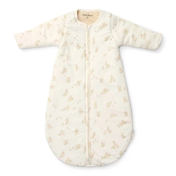 Slaapzak winter – Wit – Maat 90 cm – Newborn Naturals – Baby Bunny