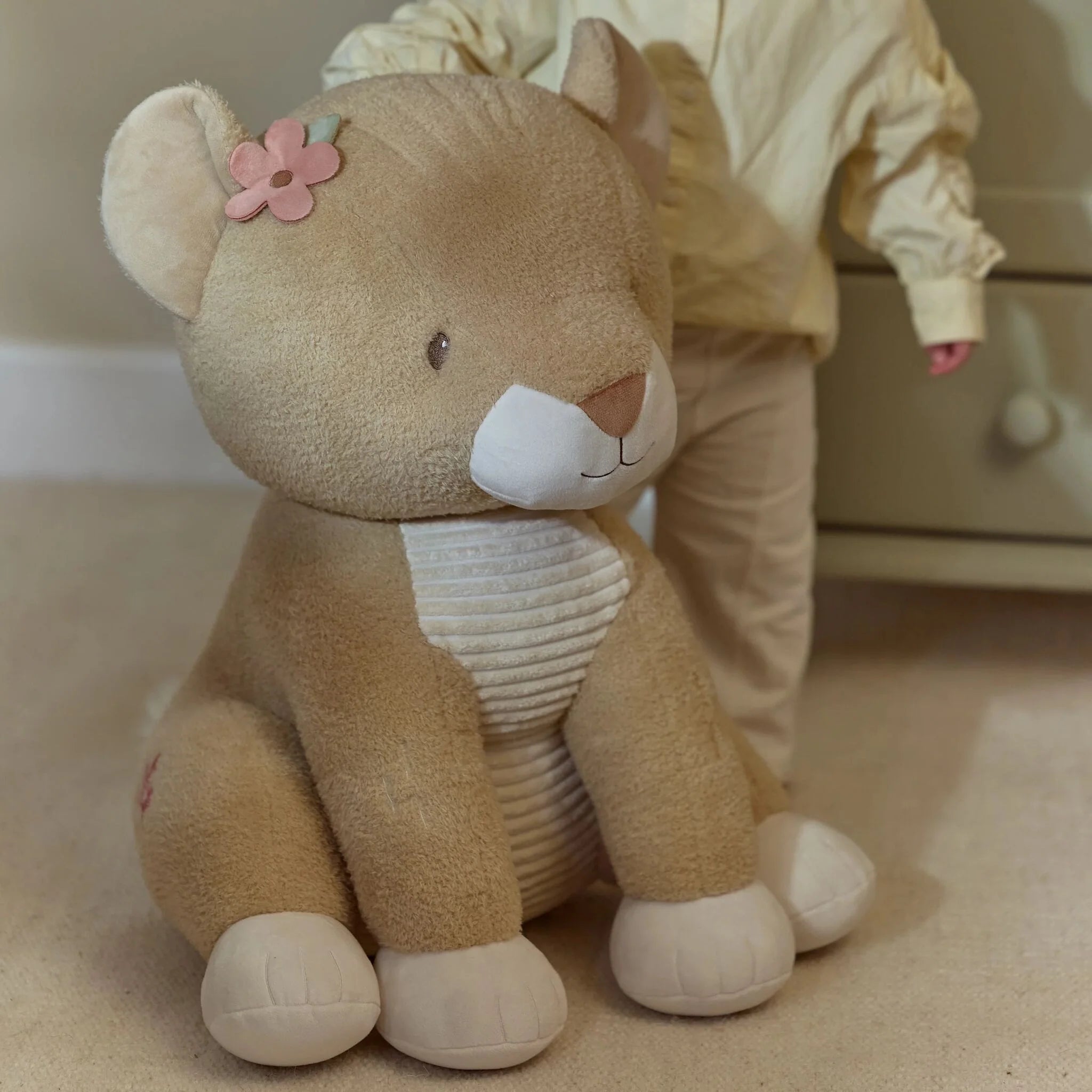 Knuffel Leeuwin - 60 cm