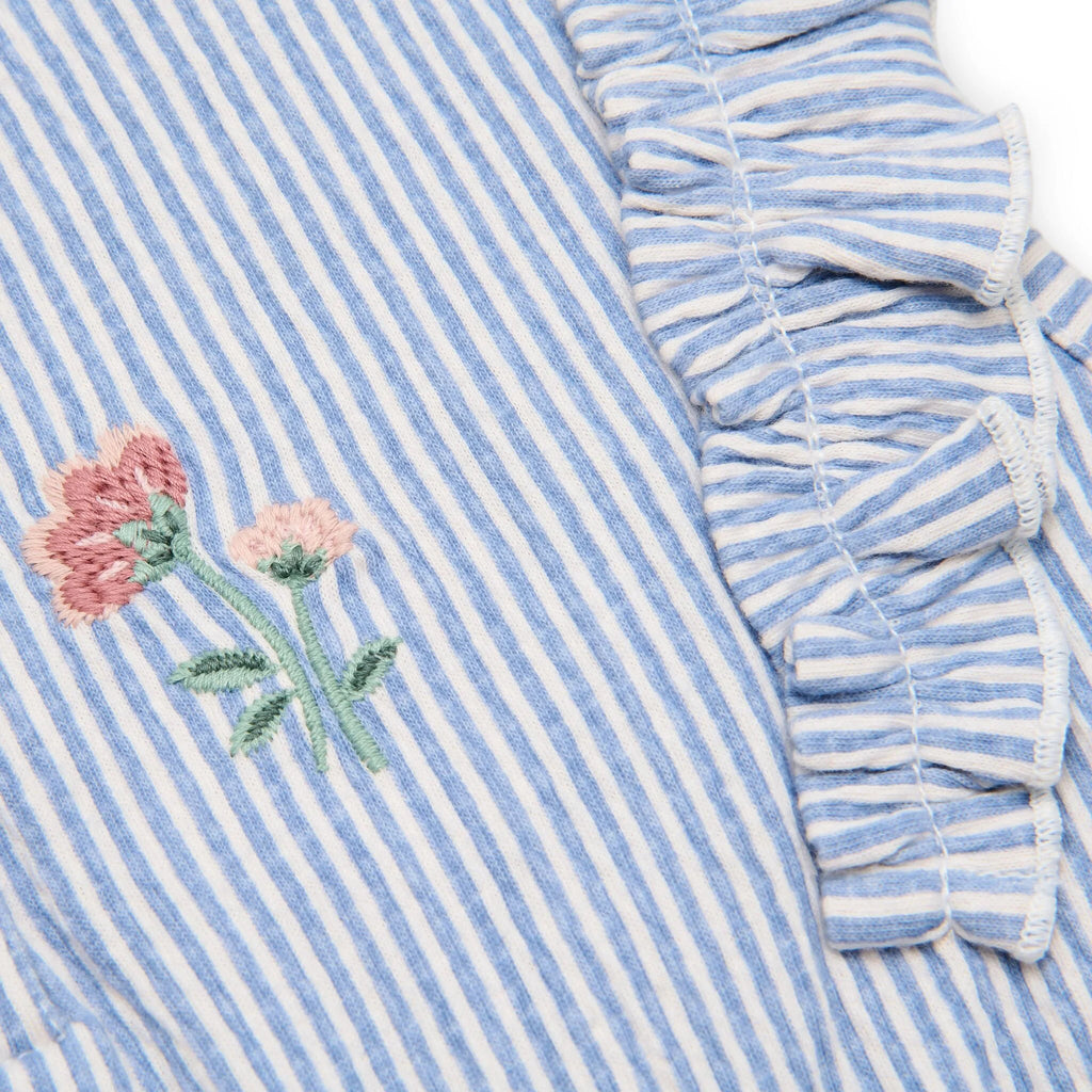 Tuinbroek - Blauw - Denim Blue Stripe