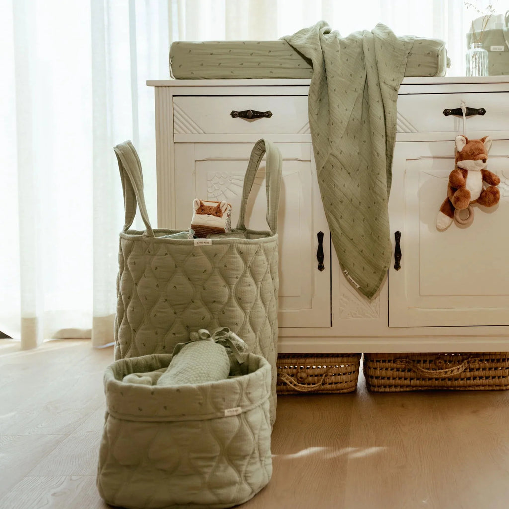Opbergmand medium - Groen - Essentials