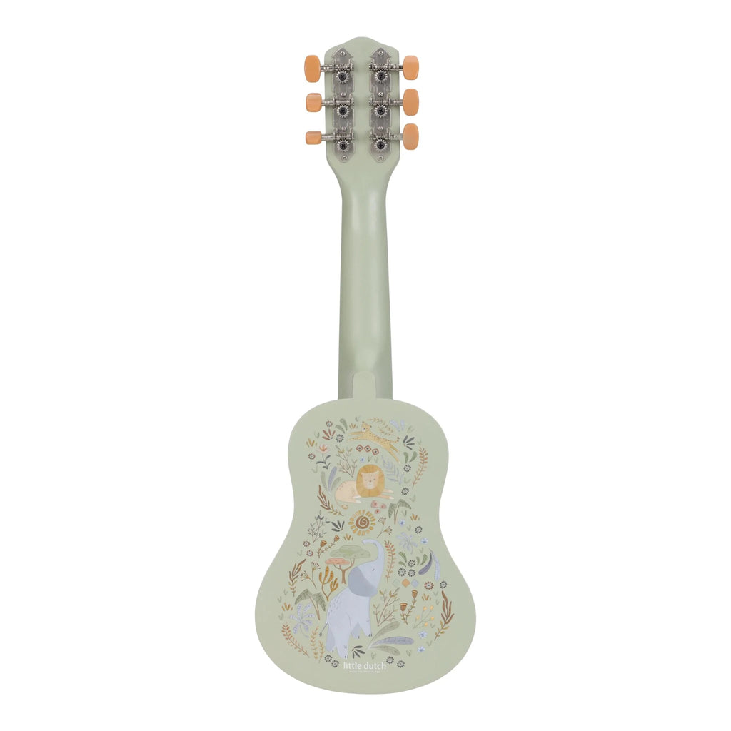 Houten gitaar - Groen - Safari Friends