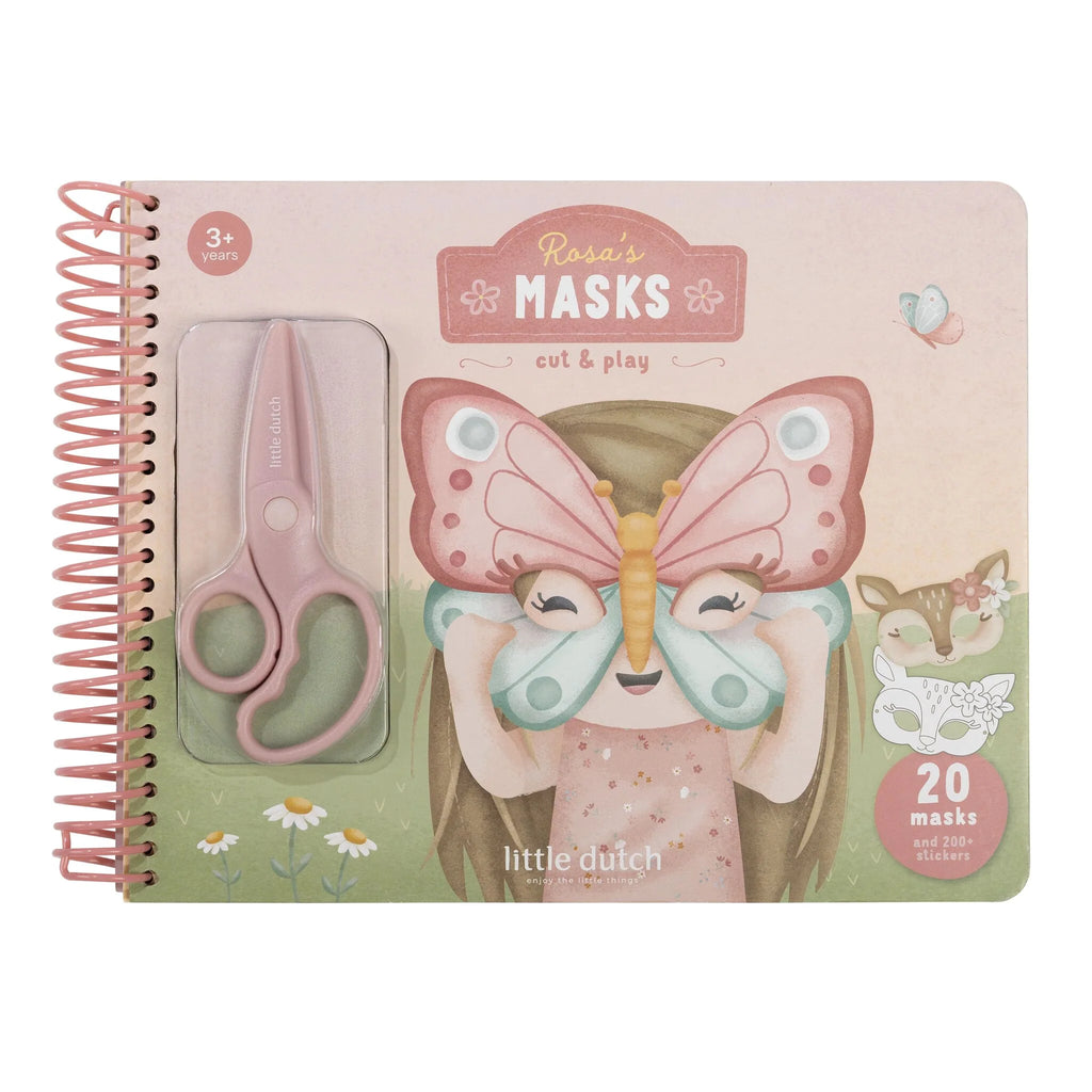 Knutselboek maskers - Rosa