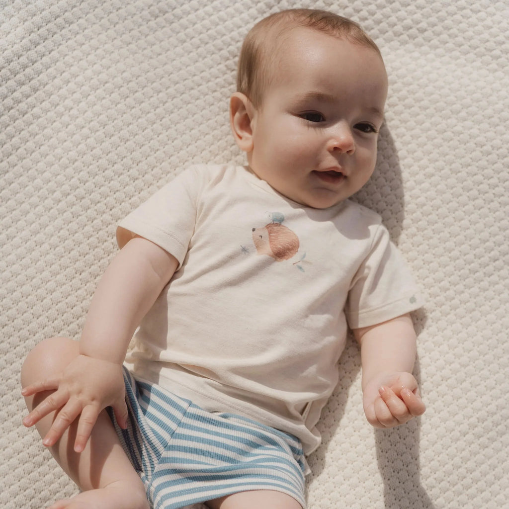 Shirt korte mouw - Zand