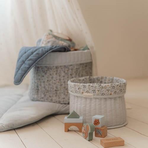 Opbergmand klein - Blauw - Forest Friends - Forest Adventure